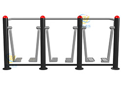 室外广场公园小区社区健身器材老年人活动健身路径三人太空漫步机