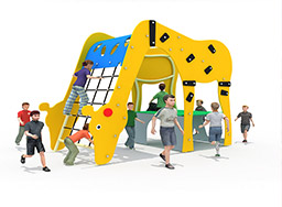 幼儿园家用户外pe板不锈钢滑道游乐场乐园主题公园定制儿童滑梯