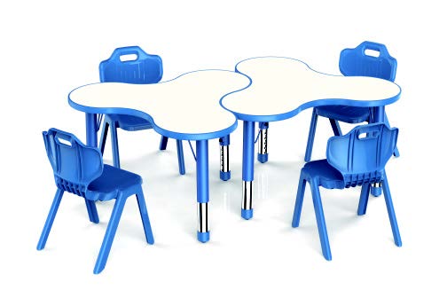 幼儿园写字桌_儿童塑料桌椅_幼儿园画画桌椅